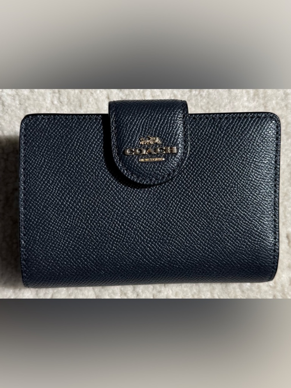 Coach Navy Wallet